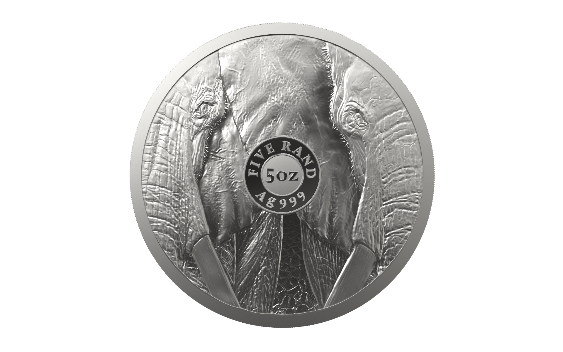 2021 Big5 SII Silver_Elephant_5oz_Reverse